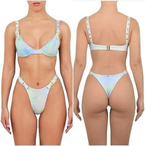Heart of Sun Elle buckle bikini bottom in Euphoria size medium